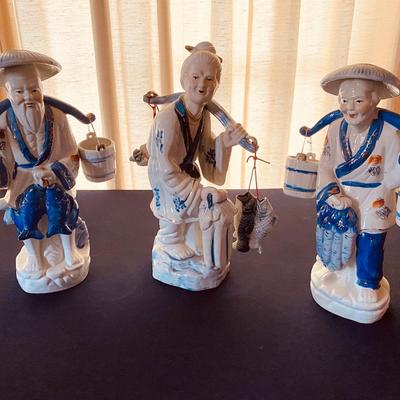 Oriental Figures Home DÃ©cor Lot