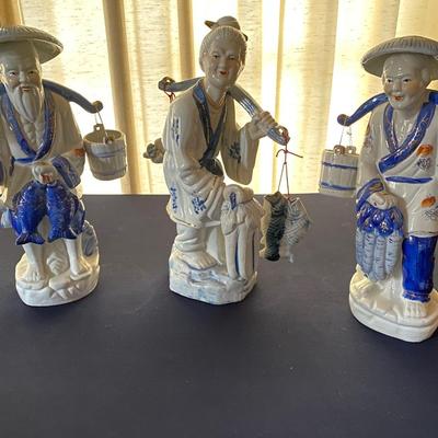 Oriental Figures Home DÃ©cor Lot