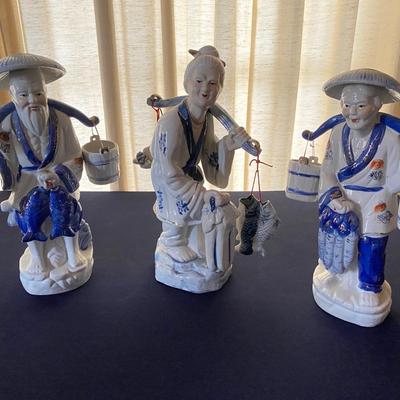 Oriental Figures Home DÃ©cor Lot