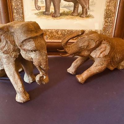 Vintage Maitland Smith Elephant and more lot