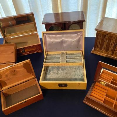 Vintage Jewelry Box Lot