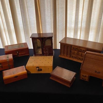 Vintage Jewelry Box Lot