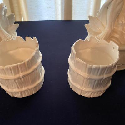 Japan Oriental Statue Pair