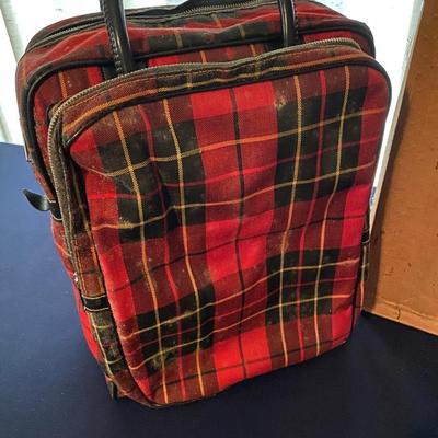 Vintage Thermos Picnic Bag
