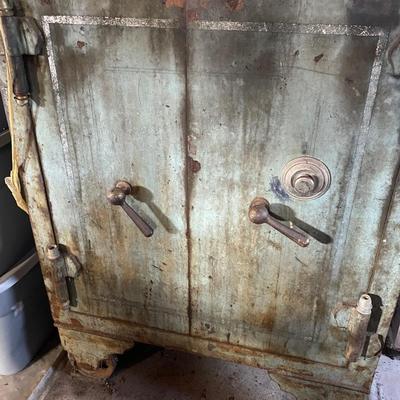 Antique Floor Safe