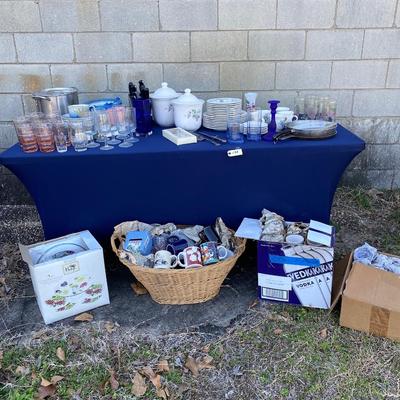 Glassware Lot