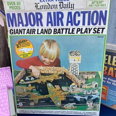 Children toy, video game lot