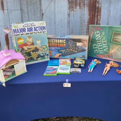 Children toy, video game lot