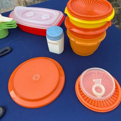 Tupperware, Cast Iron and Vintage Collectible Lot