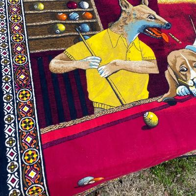 Vintage Tapestry Rug Wall Art