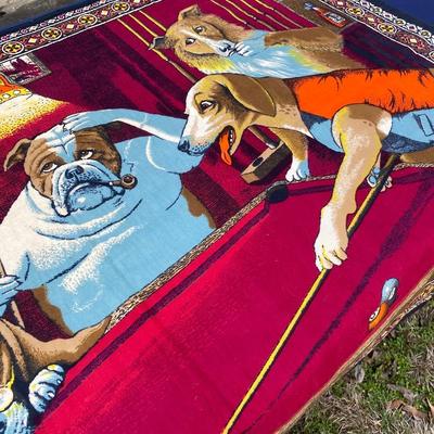 Vintage Tapestry Rug Wall Art