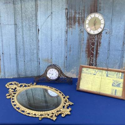 Clock, Mirror Lot