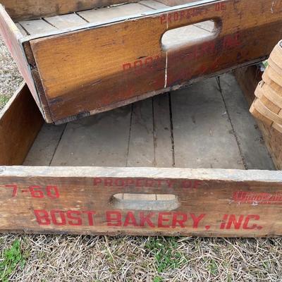 Vintage Breadbox and more lot