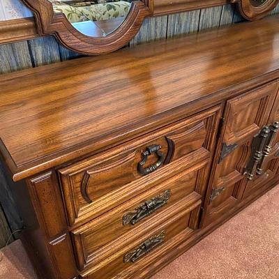 American Drew Dresser with Mirrors