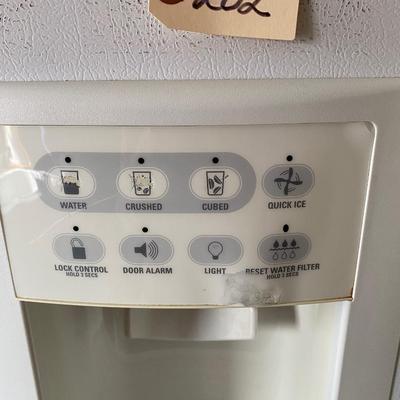 GE Profile White Side By Side Artica Refrigerator