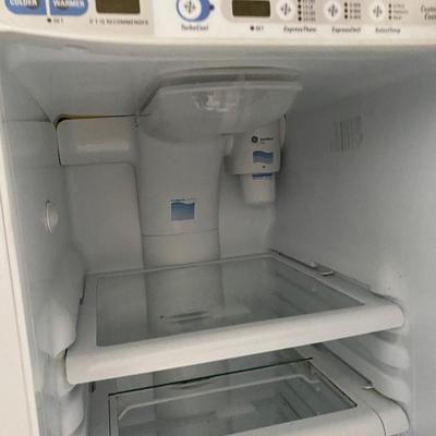 GE Profile White Side By Side Artica Refrigerator