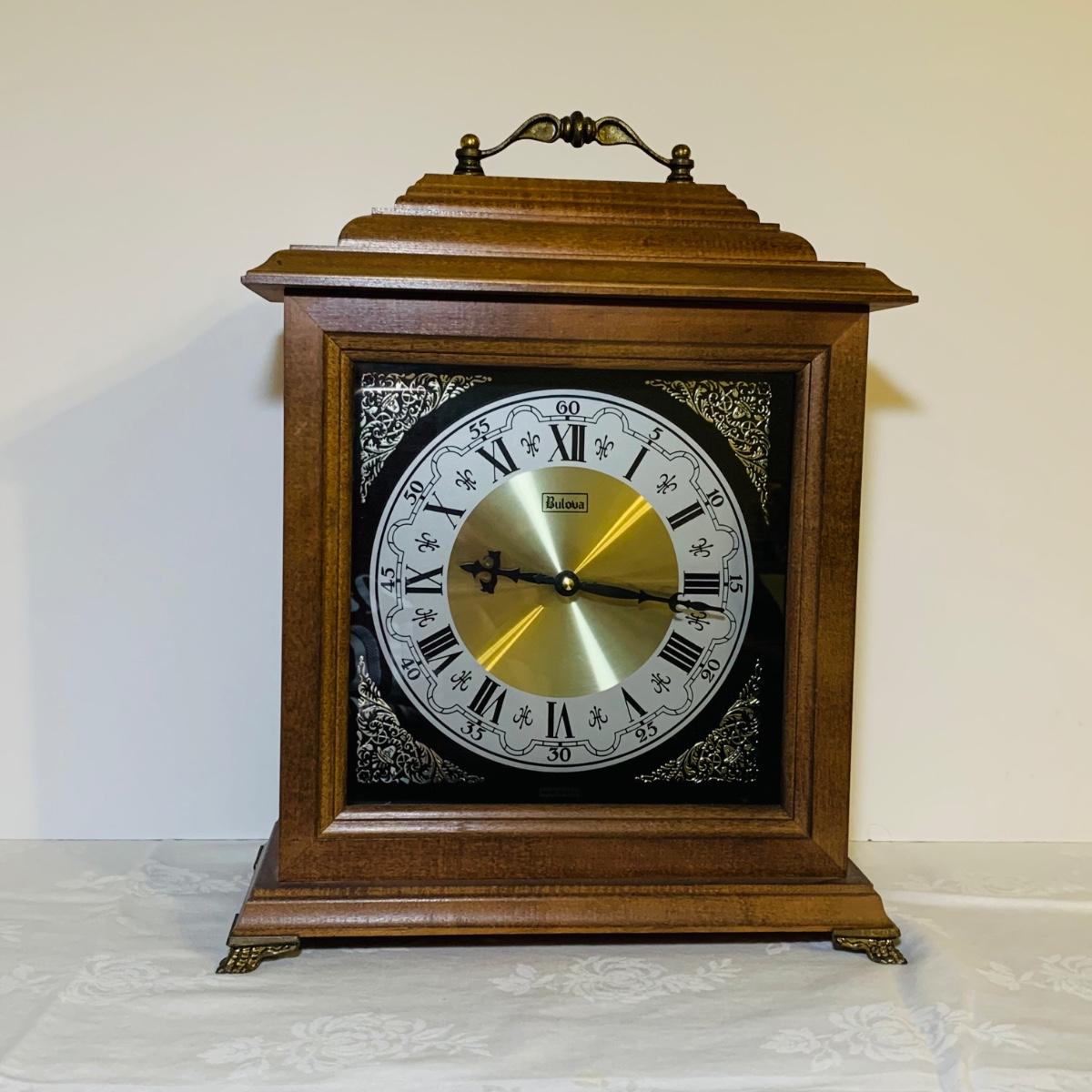 LOT 15 Bulova Mantle Clock