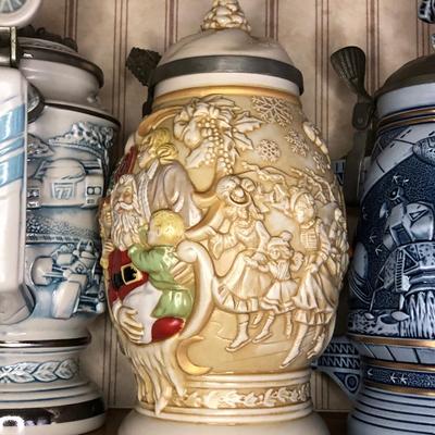 LOT 3M: Collection of Avon Steins & More