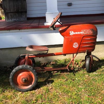 LOT 13M: Vintage Murray Trac Jet Flow Drive Pedal Tractor