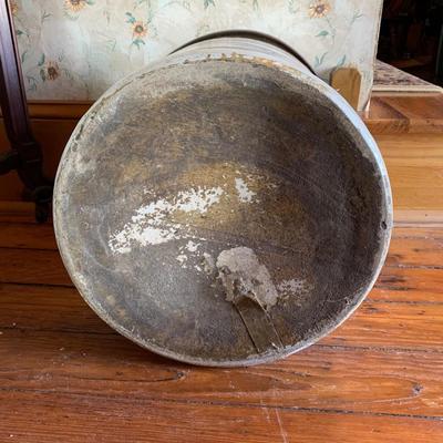 LOT 42R:Vintage Nelson McCoy 8 Gallon Stoneware Crock