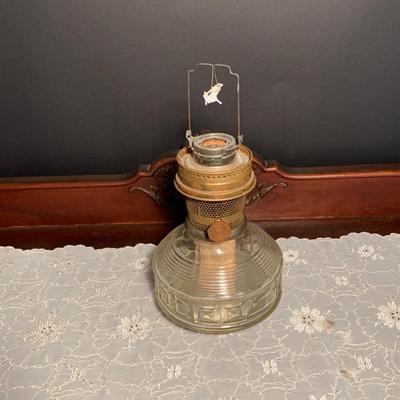 LOT 43R: Vintage Oil Lamps: Aladdin & Others