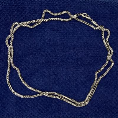 Sterling silver chain