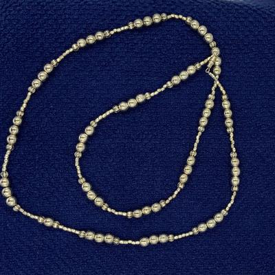 Sterling silver necklace