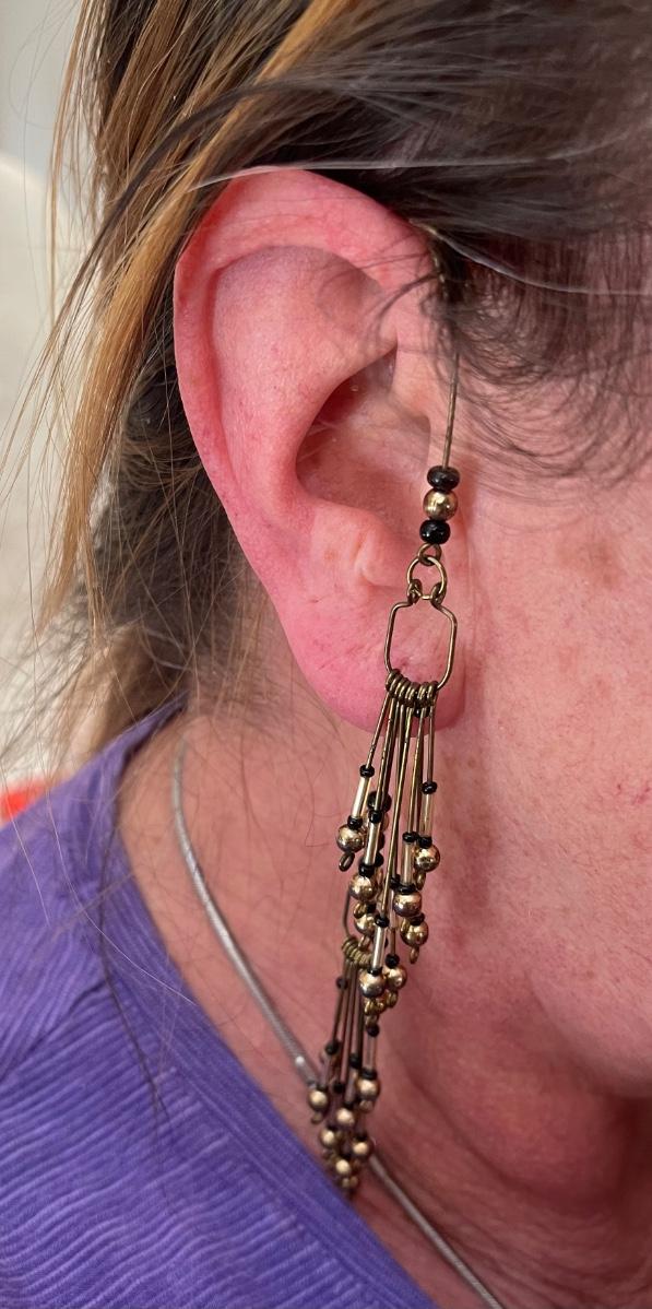 Vintage ear cuffs.