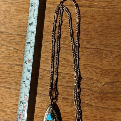 Personalize Sterling/Turquoise Pendant to Constance Threinen Fuller