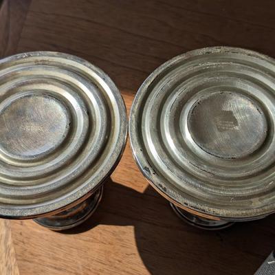 Vintage Sterling Candlestick Holders