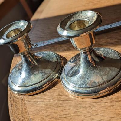 RTH Sterling Candlestick Holders