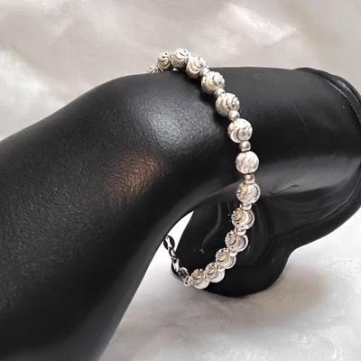 Absolutely Beautiful Italian 925 7" Bracelet
