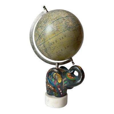 Vintage elephant globe!! Tremendous
