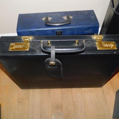 BRIEFCASE SET FOR SUCCESS, A PAPER SHREDDER, AND OFFICE SUPPLIES