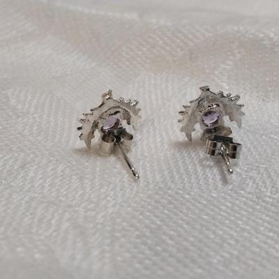 Unique Mystic Topaz 925 Stud Earrings