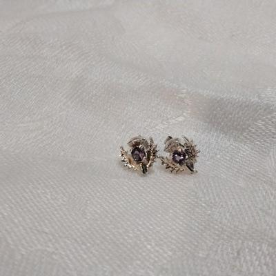 Unique Mystic Topaz 925 Stud Earrings