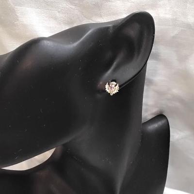 Unique Mystic Topaz 925 Stud Earrings