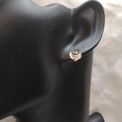Unique Mystic Topaz 925 Stud Earrings