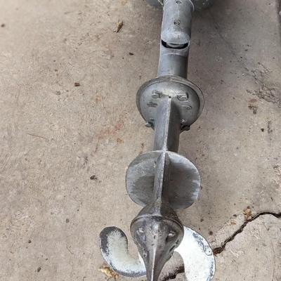 Vintage 5 Hp Sea King Boat Motor with gas can