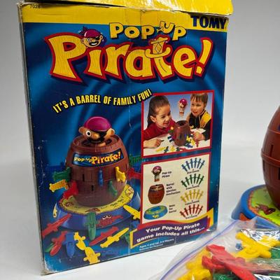 Tomy Pop Up Pirate Chance Luck Family Game