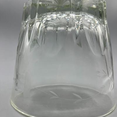 Vintage Princess House Heritage Design Glass Ice Bucket MCM Home Decor
