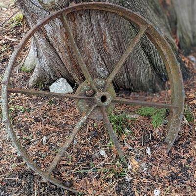 Iron Wagon Wheel