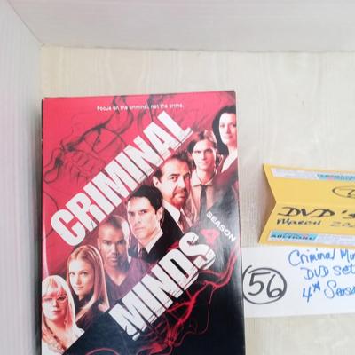 CRIMINAL MINDS DVD SEASON FOUR TV SET Collection