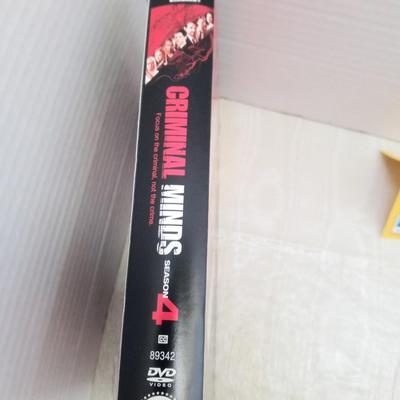 CRIMINAL MINDS DVD SEASON FOUR TV SET Collection