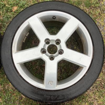 138 Full Set of 4 2004-2007 V70 R AWD 18.5" Pegasus Wheel Rims