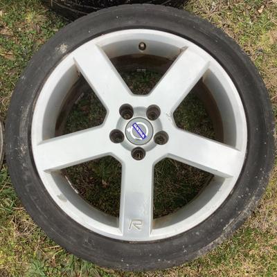 138 Full Set of 4 2004-2007 V70 R AWD 18.5" Pegasus Wheel Rims