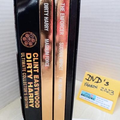 DIRTY HARRY CLINT EASTWOOD DVDs Ultimate COLLECTORS EDITION DVD Set