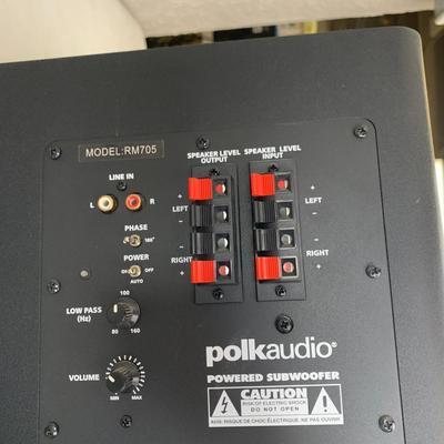 #25 Polkaudio Subwoofer Model: RM705