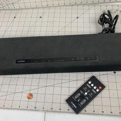 #26 Yamaha Front Surround System Sound Bar with Remote