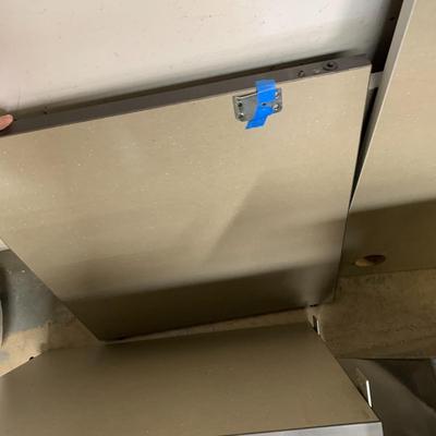 #34 Corner Desk Pieces With Filing Cabinet